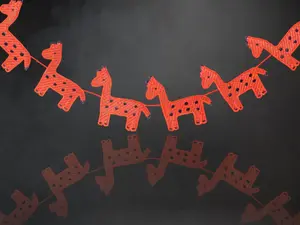 Ten by Three Handmade Madagascar Giraffe Garland