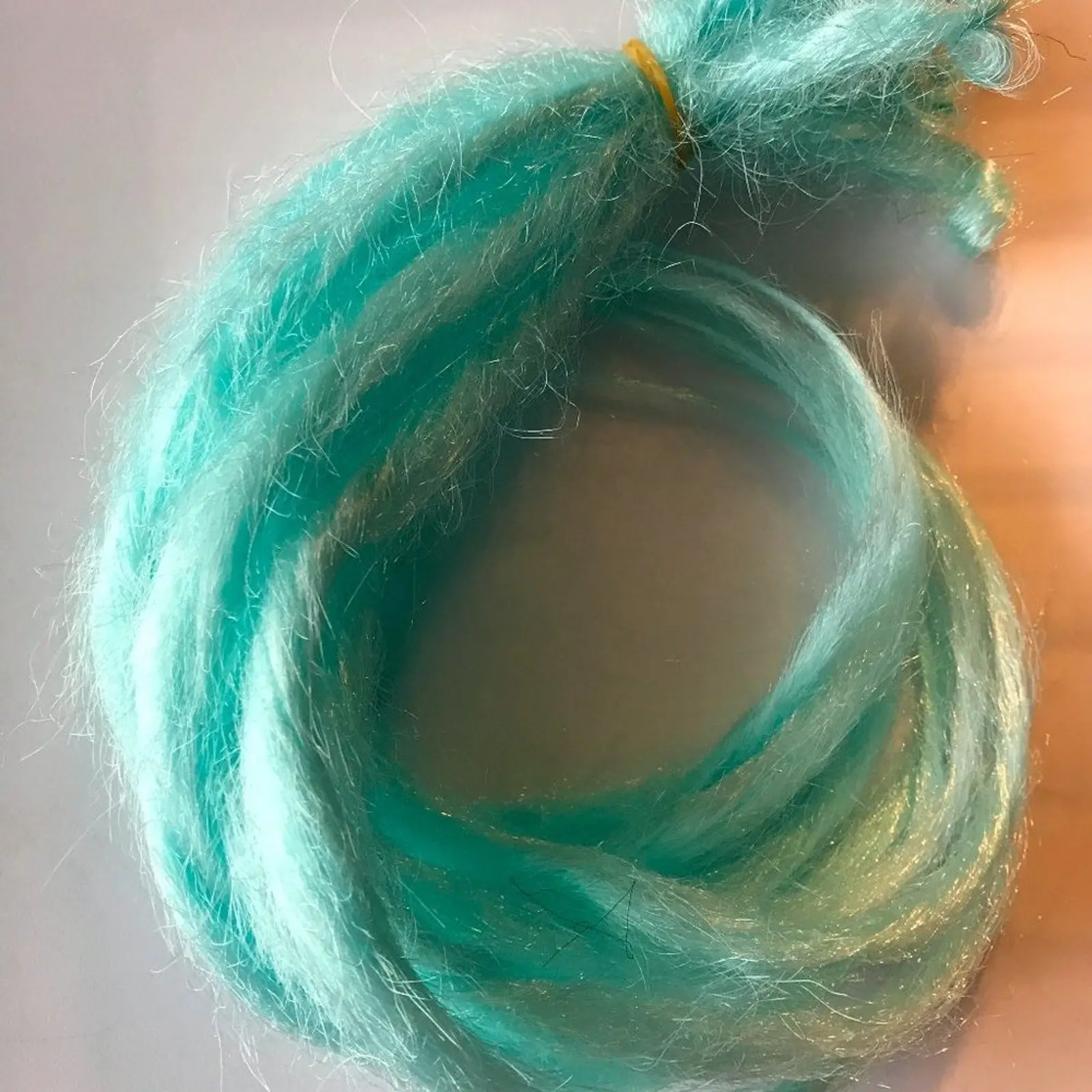 10 SE Single Ended Ice Blue Dreads Dreadlocks Hair Extensions