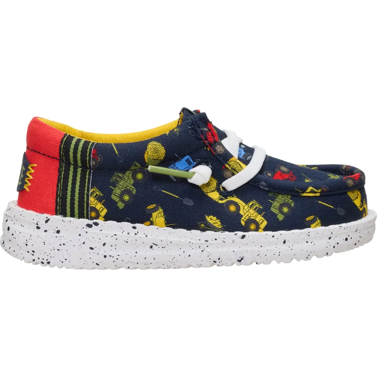 HEYDUDE Wally Tdddler Tiny Traveler - Comfortable Slip on Shoes for Youth