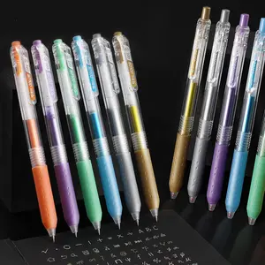 0.5mm  Journal Pens No Bleed Through, Journaling, Adult Coloring 6 Color Fine Tip Markers for  Study,  Journaling, Drawing,Quick Dry Art Supplies(6 metallic colors)