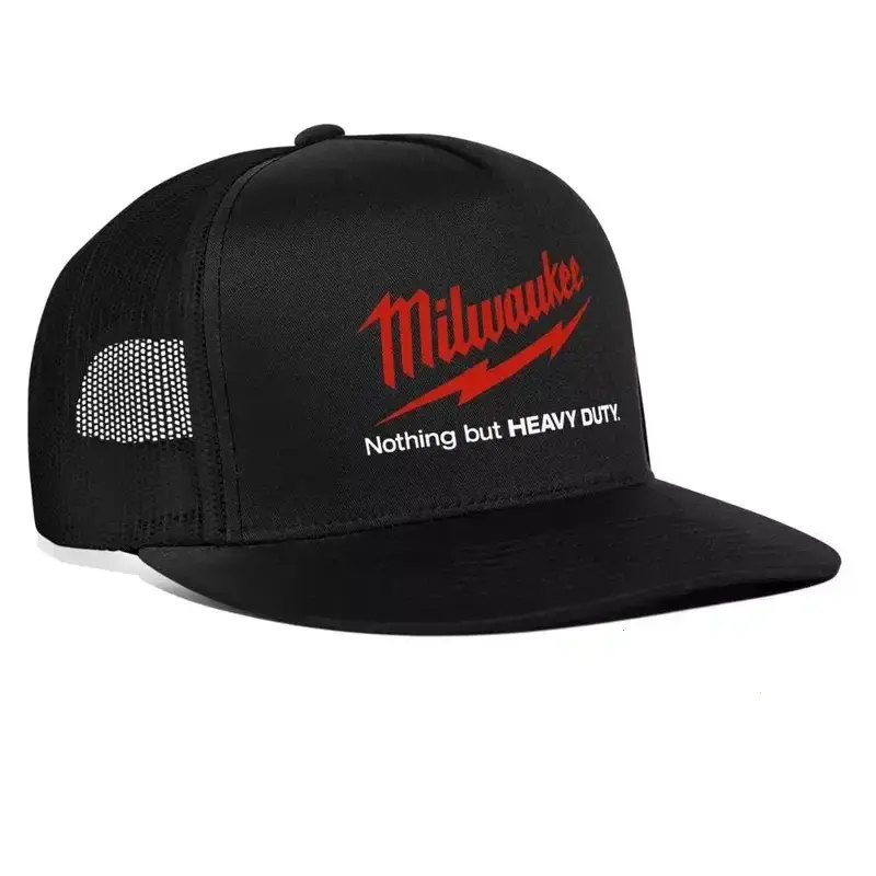 Milwaukee Tools Heavy Duty Printed Trucker Hat Cap Adjustable