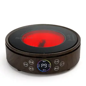 Multifunctional Electric Ceramic Tea Stove Compact Silent Household Heater for Tea Pot Boiling Water Brewing