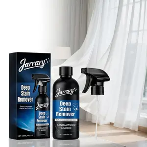 Fabric Stain Remover Spray 120ml Gentle Multi-Purpose Cleaner Dirt Grease Odor Control for Upholstery Clothing Rugs Carpet Home Laundry Furnishing