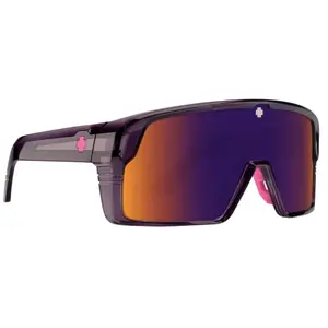 Spy Optic MONOLITH Sunglasses - Translucent Dark PURPLE / Gray Green DARK PURPLE Mirror Lens