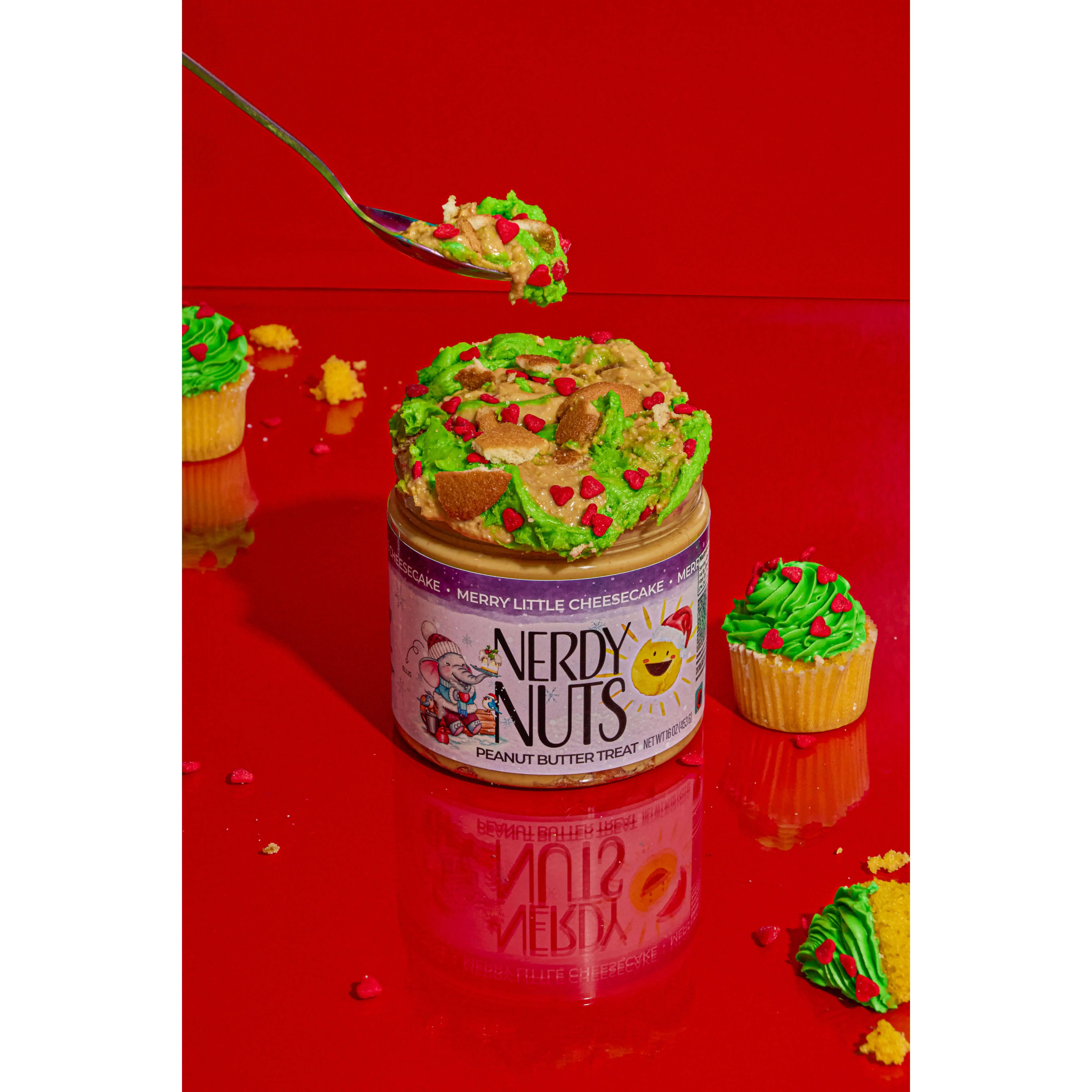 Merry Little Cheesecake Peanut Butter Treat