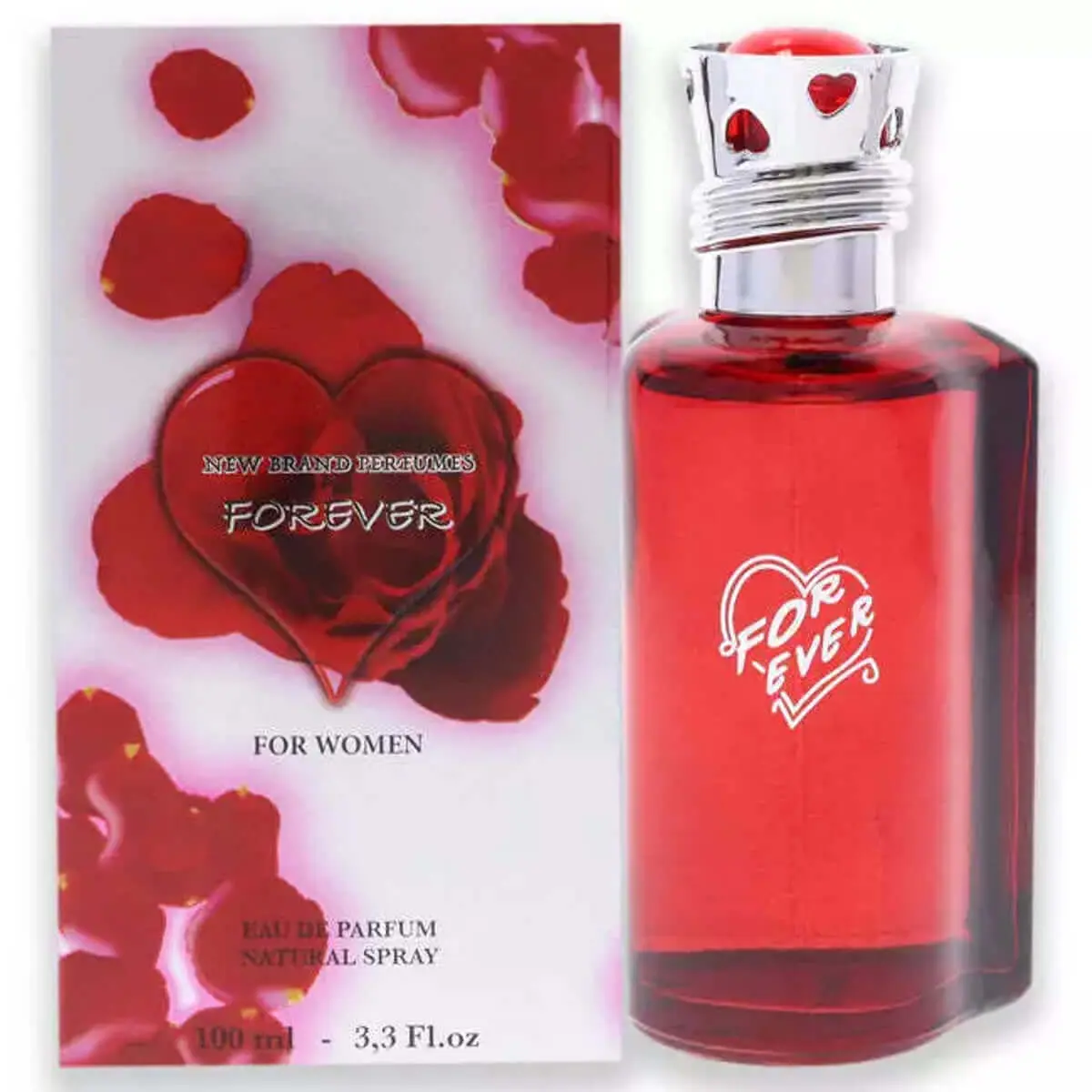 New Brand Women's Floral EDP Perfume - Turkish Rose Scent, 3.3 fl oz/3.4 fl oz, New In Box, Parfum Sprays, Elegant Bloom Fine Fragrance