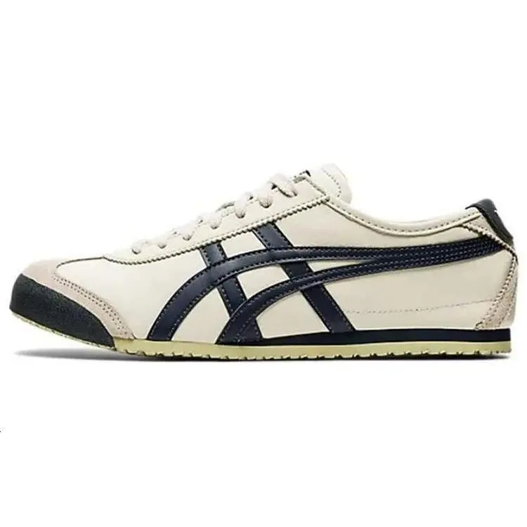 Onitsuka Tiger Mexico 66 Birch Peacoat Retro Low Top Sneakers Unisex 1183C102-200