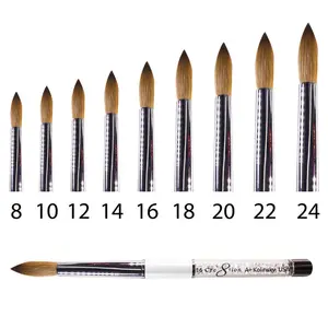 Cre8tion Acrylic Brush - Rhinestone Handle