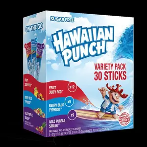 Hawaiian Punch Singles to Go Drink Mix Variety Pack 30-Count SAME-DAY SHIP