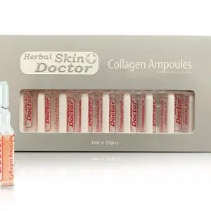 Collagen Ampoules 10x vials 3ml Anti aging firming ampoules wrinkle lifting , wrinkle remover , neck firming