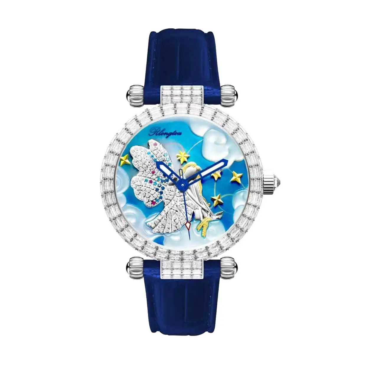 Men's Zodiac Automatic Luxury-Inspired Precision Waterproof Sapphire Non-Scratch Mechanical Watch - 12 Signs, Crystal, 42mm T913M, Luxury-Inspired Mechanical Watches, Non-Scratch Mechanical Watches