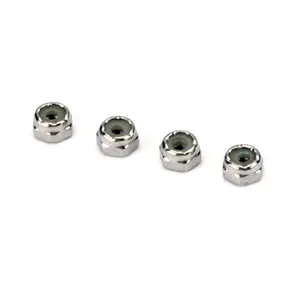 DuBro SS Nylon Lock Nuts, 4-40
