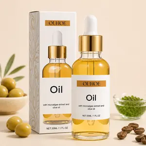 OUHOE Body Massage Oil, Moisturizing Skin Care Oil for Hips, Thighs and Body, Lightweight Non-Greasy Daily Body Oil, 30ml