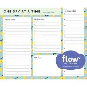 One Day at a Time Daily List Pad by Irene Smit, Astrid van der Hulst, Editors of Flow magazine, Sanny van Loon