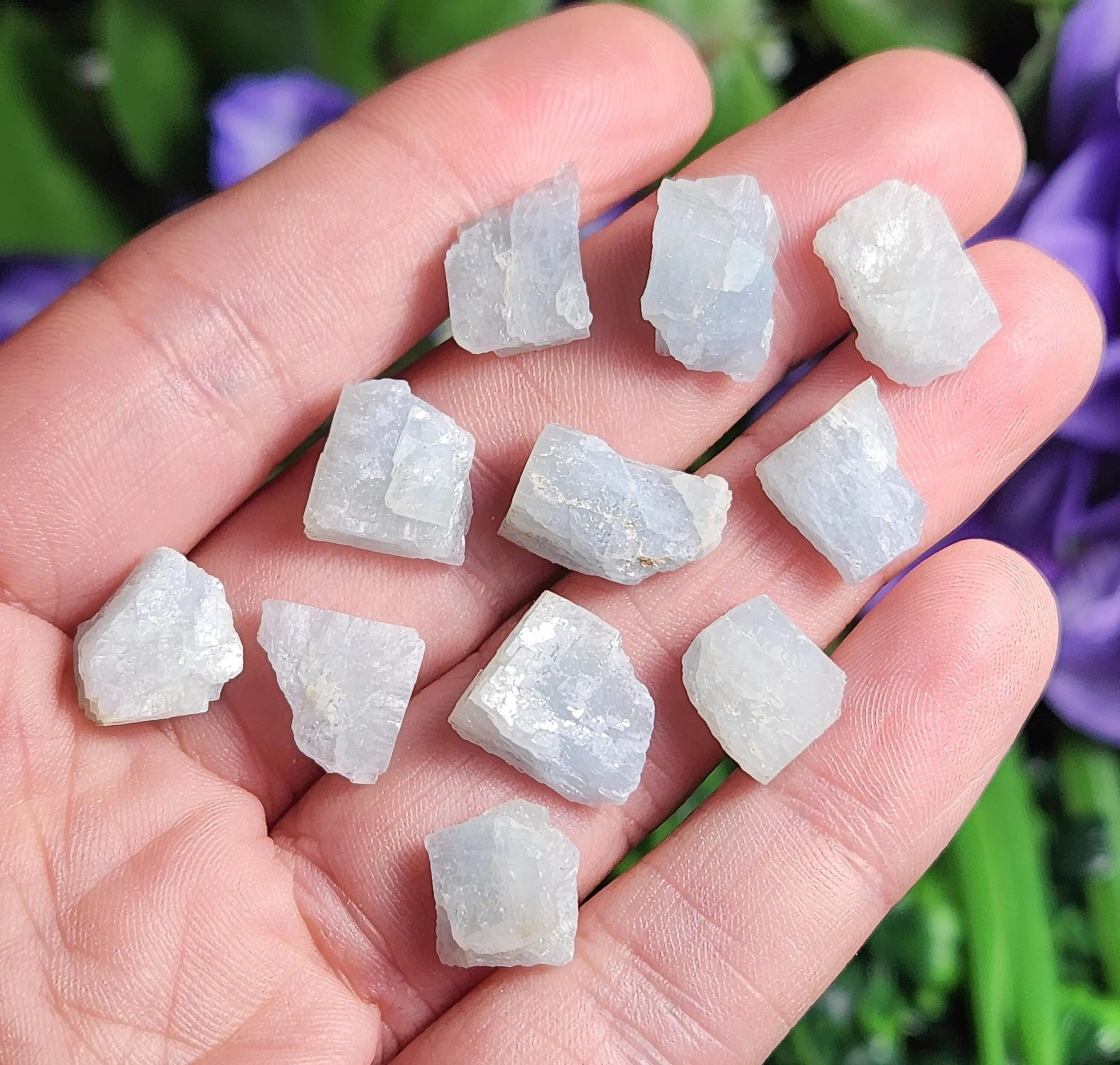 Blue Barite Crystal