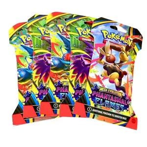 Phantasmal Flames Sleeved Booster Pack x 5 (Artwork is chosen at random) Trading Cards Pack Collectible Cards