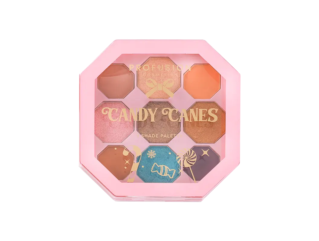 Sweet Holiday | Candy Canes 9-Shade Palette