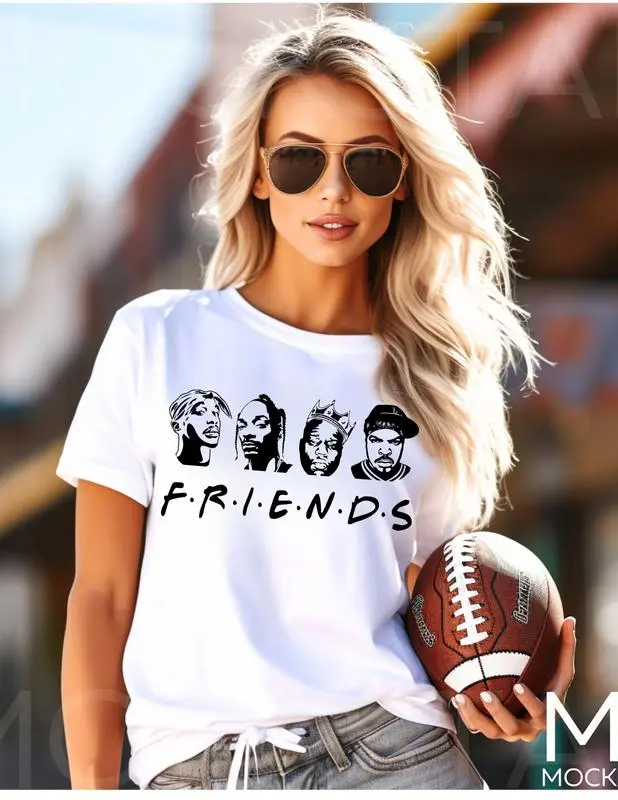 FRIENDS - Pac, Snoop, Biggie Graphic T-shirt or Crewneck or Sweatshirt or Hoodie , FRIENDS Shirts, Hoodie