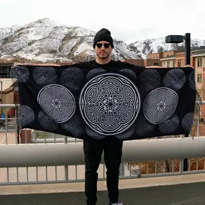 Eye Mandala Pashmina // aab_stract x iLL Art Collective