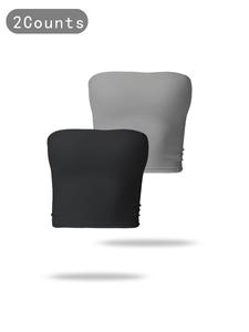 women's solid color sports bandeau bra, breathable comfortable quick drying sports strapless bra for women, ladies sportswear for indoor outdoor exercise wear, sports bras, sports bra for women, gymclothes