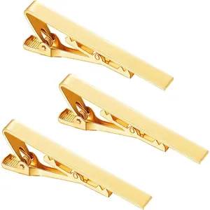 3 Pcs Tie Clips for Men Husband Father Dad Boyfriend, 3 Pack Men's Tie Clips Necktie Tie Bars Tie Pins for Men Accessories