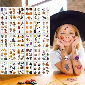 Halloween Temporary Tattoos for Kids, 160 Styles Halloween Party Favors, Treat or Trick Supplies, Crafts for Goodie Bag Stuffers, Birthday Party Decorations Accessories, Games, Toys, Gifts