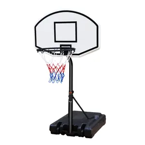 [Fahuac] Portable Swimming Pool Basketball Hoop - Adjustable Height 2.9-3.9ft, 28x18in Backboard, Water/Sand Fillable Base (60lbs/75lbs), Heavy-Duty Steel Frame, Pool Bas.Ketball Set For Kids Summer Fun., 28X18 In