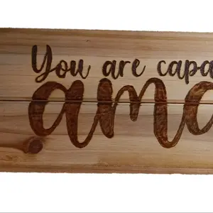 "You are capable" wall hanger