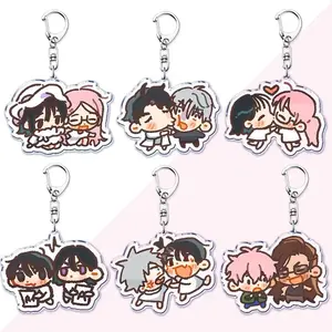 Hot Anime Alien Stage Keychains for Women Accessories Bag Luka Ivan Till Mizi Hyuna Sua Key Chain Keyrings Jewelry Fans Gifts