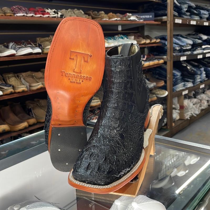 Botín Cocodrilo Nuca grabado Tennessee