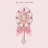 Flower Knows Strawberry Cupid Collection Hand Mirror, Cute Girly Gifts for Teenage Girls, #sohochic, Ideal for Christmas gift, Black Friday