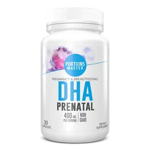 Portions Master DHA Prenatal Pregnancy & Breastfeeding (30 Count)