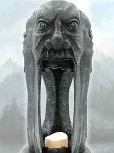 Wabbajack Candle - Elder Scrolls Unique Sculptural Design for Unique Aesthetic Appeal with Detailed Features and Artistic Appeal