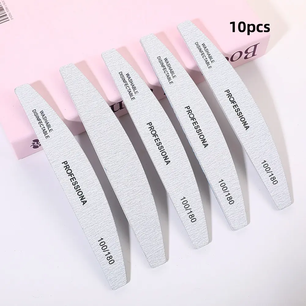 Coarse Fine Dual-Sided Nail File, Emery Board for Manicure Pedicure, Professional Nail Care Tool, Durable and Effective, Nail Art, Nail Tools, Nail File Kit, Nail Tech Supplies, Nail Salon Supplies
