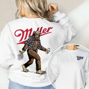 Bigfoot Miler Lite  T-shirt Sweatshirt Hoodie Full Color Full Size New Design for Women Lady