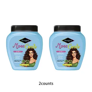 2-pack Leave-in Conditioner, lightweight formula to improve dry and frizzy hair, smooth and soft hair, refreshing and nourishing hair care