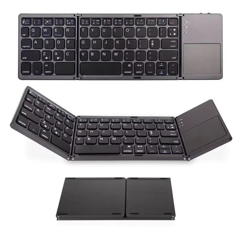 Bluetooth Keyboard 70% off Foldable Keyboard Suitable for iPad Portable Business Office Mini Phone Tablet Keyboard