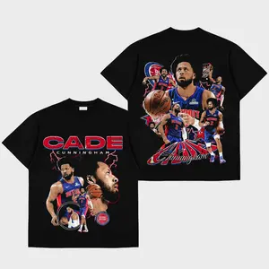 Cade Cunningham Premium Cotton T-shirt, MotorCade Fan T-shirt, Pistons Fan Clubs Shirt, Basketball Graphic T-Shirt, Basketball Lover Gift, Basketball Game Day Outfit,