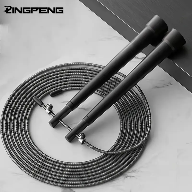 Professional Speed Rope, Durable Steel Wire Core, Adjustable Length, Portable Fitness Jump Rope, High-Efficiency Fat Burning, Skipping Ropes, Workout Equipment, Exercise Equipment, Jump Ropes for Fitness