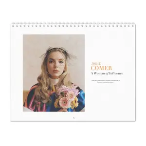 Soft Cactus Jodie Comer Vol.2 - 2025 Wall Calendar 2025 Calendar Wall Calendars Wall Hanging Calendar