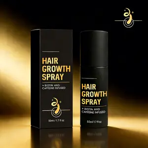 Herbal Hair Wellness Mist with Botanicals, Biotin & Caffeine, Promotes Thicker, Stronger & Healthier Hair, Nourishing Hair Care, Natural Hair Care Solution