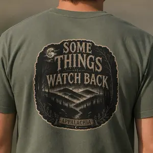 Some Things Watch Back Graphic T-Shirt | Appalachia superstition Graphic tee