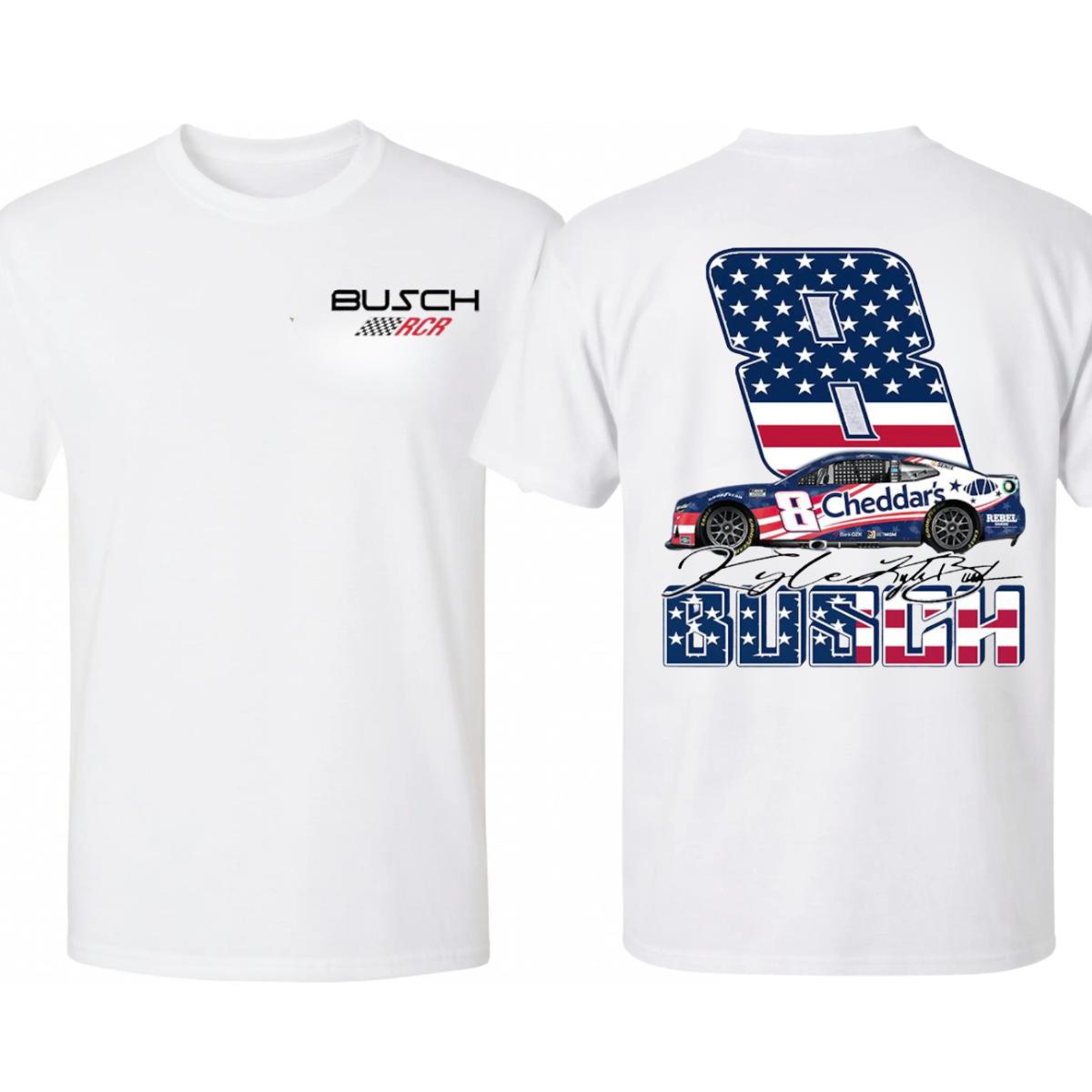 Kyle Busch 2026 NASCAR Shirt, NASCAR Legend Memorial Tee, RIP Rowdy Shirt, Vintage NASCAR Tribute Top, Racing Fan Gift, Streetwear Graphic Tee