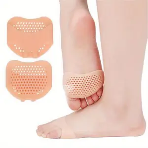 Silicone Foot Silicone Pad, Forefoot Silicone Pad, Insole, Honeycomb Mesh Foot High-heeled Shoe Insole