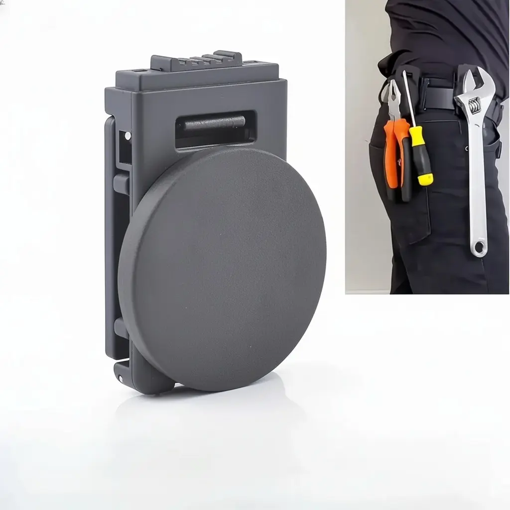 Strong Magnetic Waist Clip Belt Buckle, Waistband Buckle, Secure Buckles, Durable Plastic Material, Secure and Convenient Design, Ideal for Daily Use
