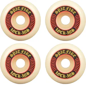 Spitfire Skateboard Wheels F4 101A Lock Ins 52mm Formula Four