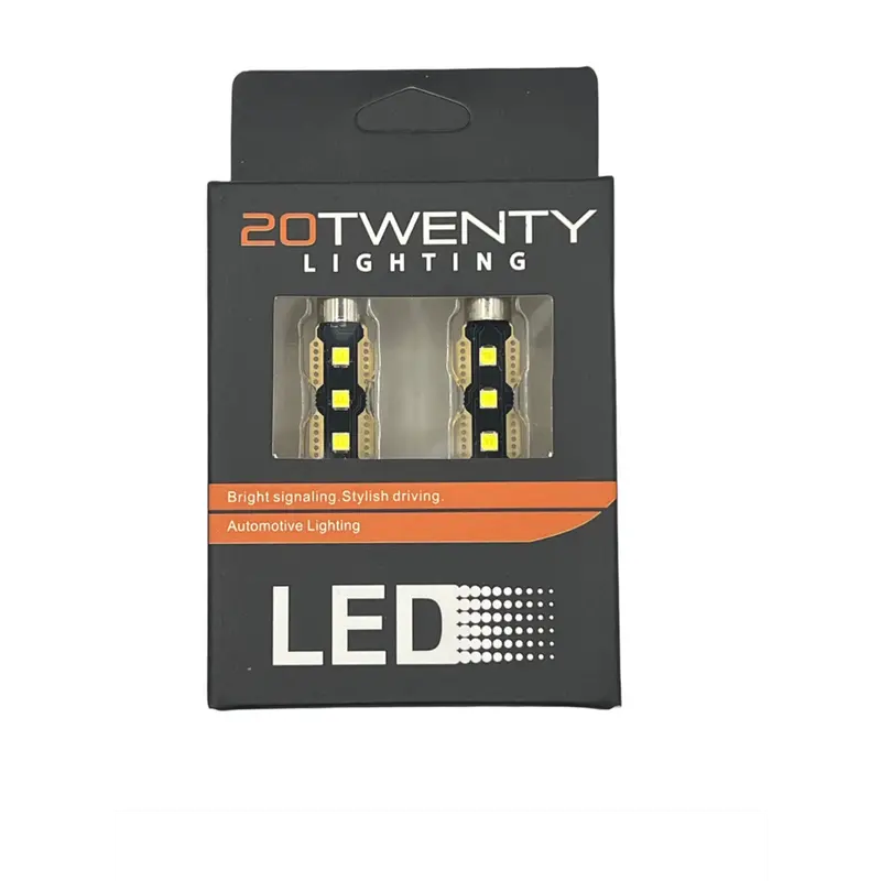 Festoon 44mm 3SMD White