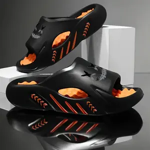 Fashion Slides - Breathable, Non-Slip EVA  with Halloween-Themed Design, Comfortable Thick Sole for All-Day Wear, Ideal for Indoor/Outdoor Casual & Vacation Use