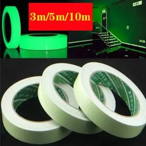 Luminous tape self-adhesive luminous luminous stage home decoration warning tape stairs floor fluorescent stickers 3m/5m/10m
