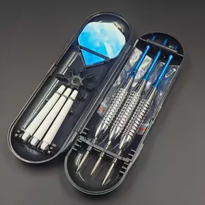 Professional high-quality hard dart set with exquisite patterns and stable flight wings, consisting of 3 pieces. Easy-to-control trick throws and 3-dart games, meeting the needs of professional players and enthusiasts